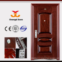 Durable Customize ISO9001 safety Galvanized Steel Door